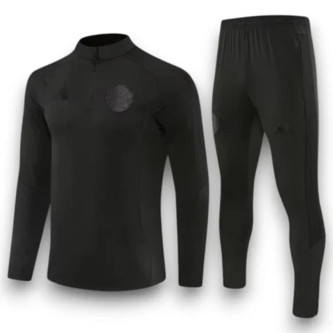 Chándal Manchester United 26-27 All Black - Entrenamiento