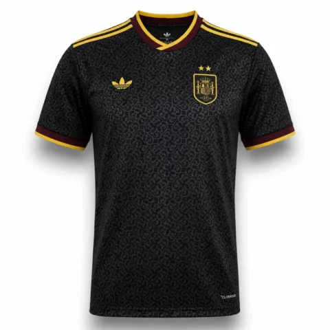 Camiseta España 26-27 Edición Especial Dos Estrellas Negra