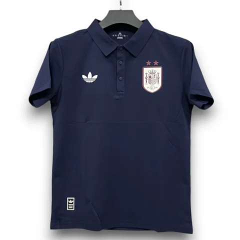 Polo España 2026-2027 Azul Entrenamiento Dos Estrellas