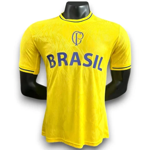 Camiseta Brasil 26-27 Amarilla Especial - Version Pro Player