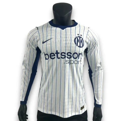 Camiseta Inter de Milán 2026-2027 Visitante Manga Larga - Versión Pro Player
