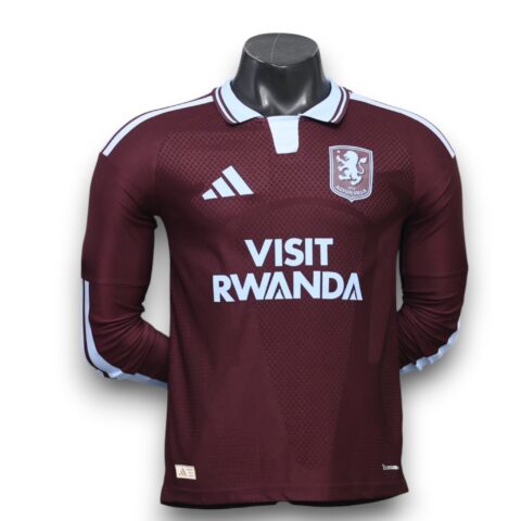 Camiseta Aston Villa 26-27 Primera Manga Larga - Pro Player