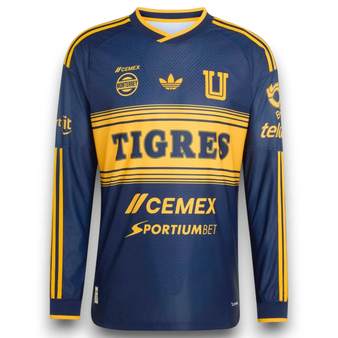 Camiseta Tigres UANL 26-27 Segunda Manga Larga