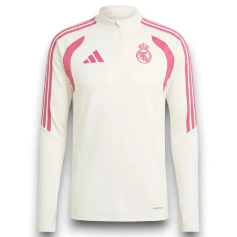 Sudadera Real Madrid 26-27 Blanco Entrenamiento