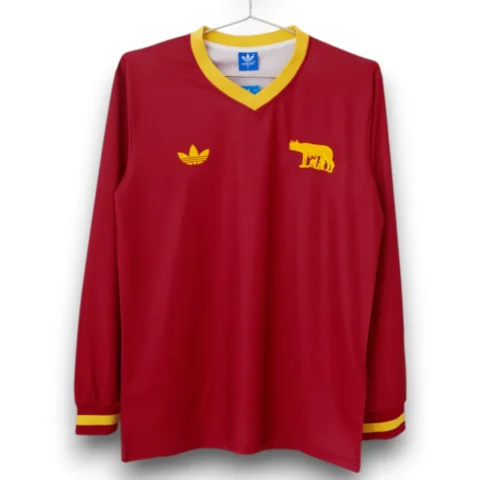 Camiseta AS Roma 100th Aniversario Alternativa Manga Larga