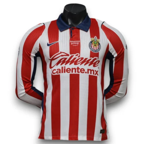 Camiseta Chivas 26-27 Primera - Version Pro Player Manga Larga