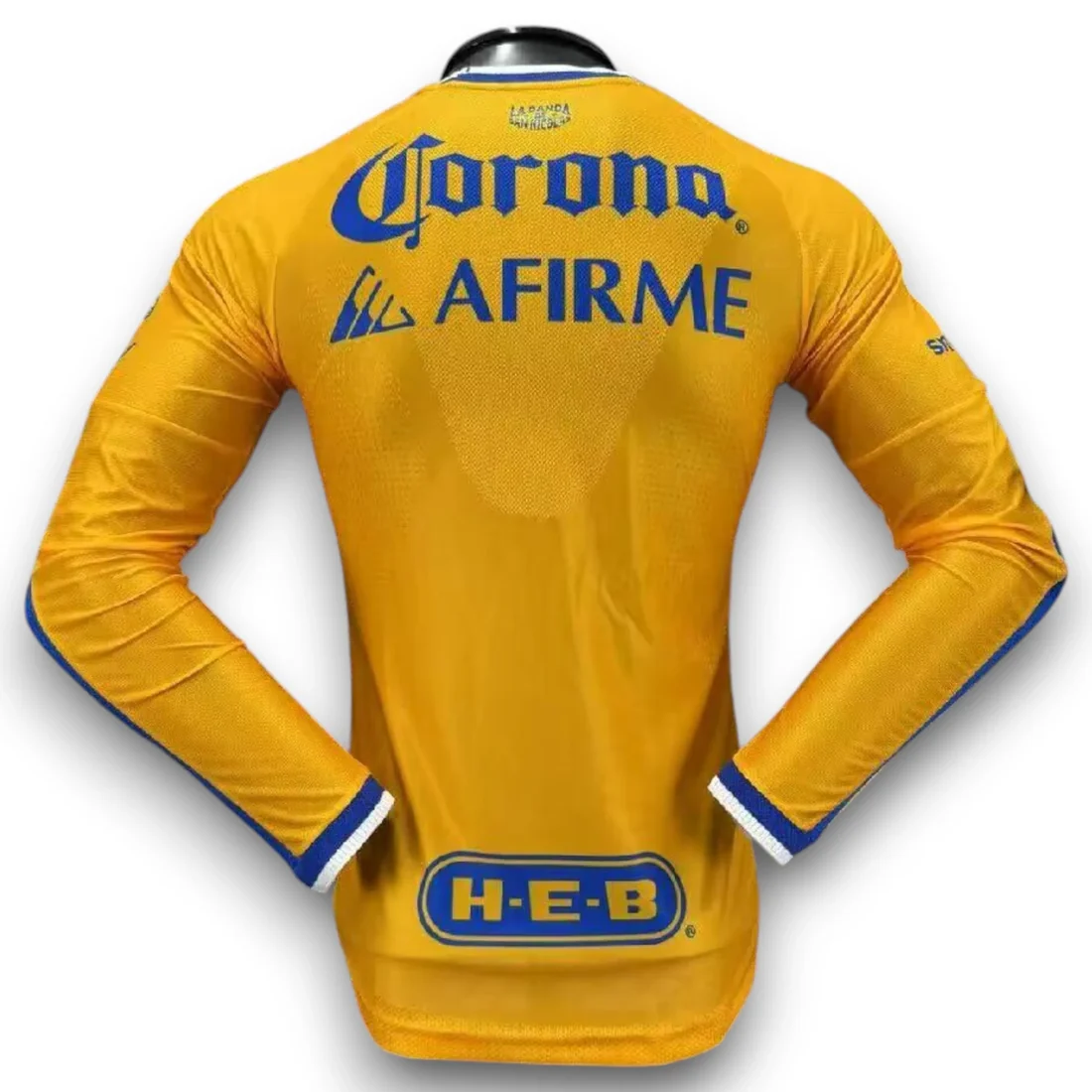 Camiseta Tigres UANL 2025-2026 Local Manga Larga - Version Pro Player - Imagen 2