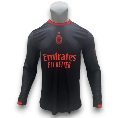 Camiseta Milan 26-27 Tercera Manga Larga - Version Pro Player