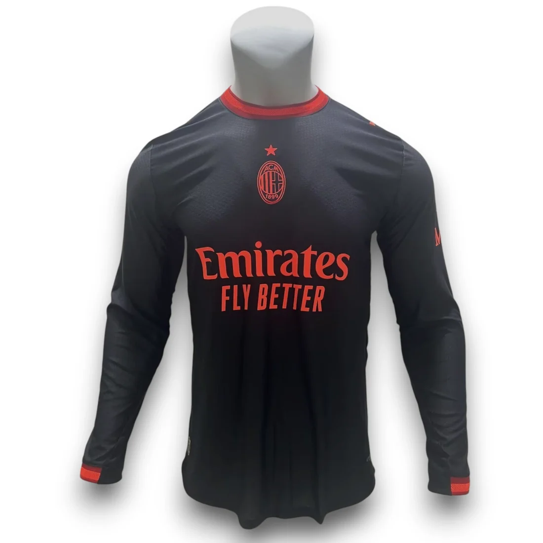 Camiseta Milan 26-27 Tercera Manga Larga - Version Pro Player