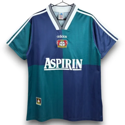 Camiseta Bayern Leverkusen 1997-1998 Segunda