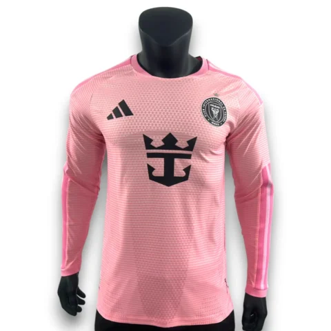 Camiseta Inter de Miami 26-27 Primera Manga Larga - Versión Pro Player