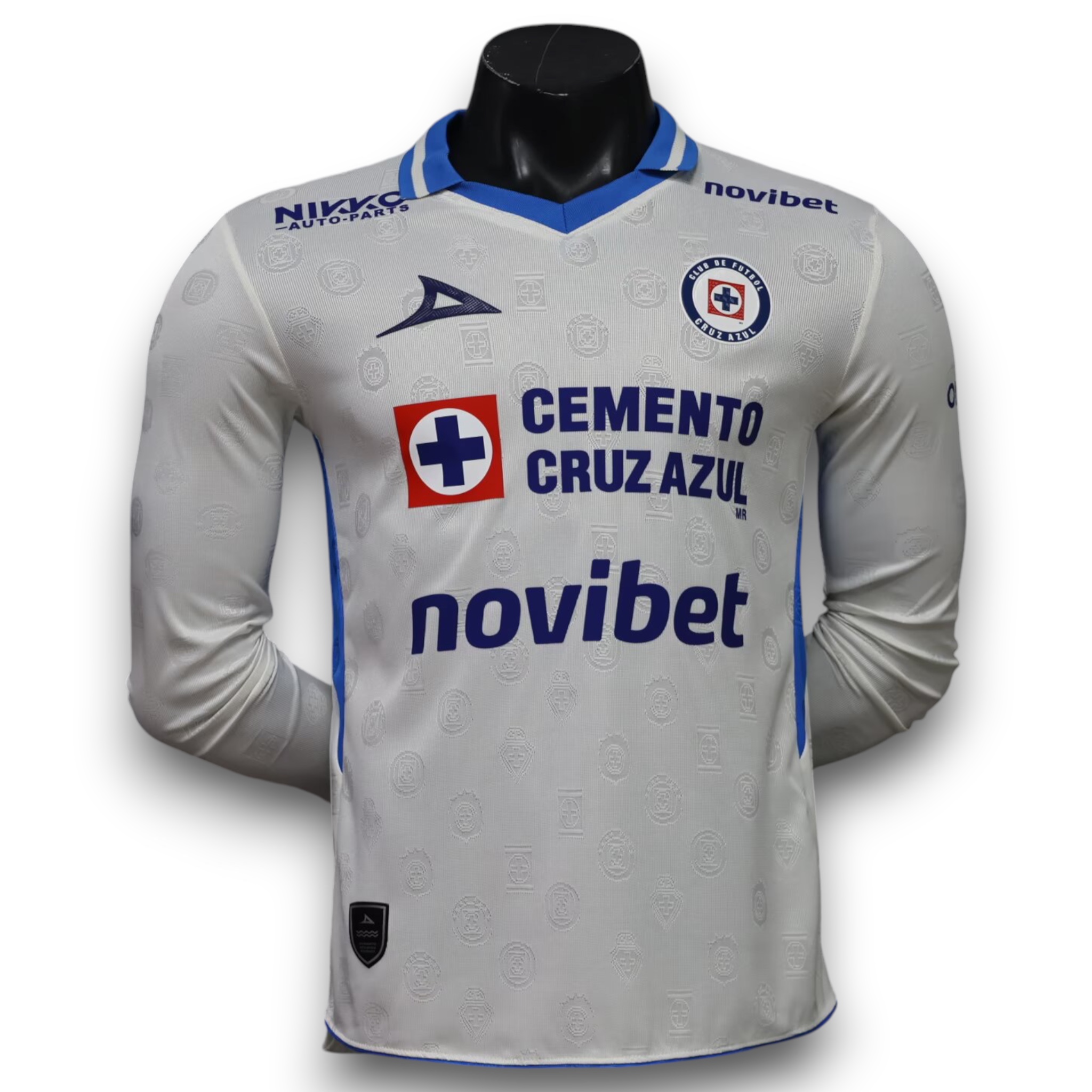 Camiseta Cruz Azul 26-27 Visitante Manga Larga - Version Pro Player