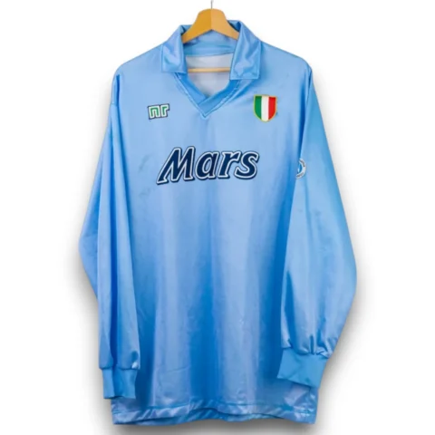 Camiseta Nápoles 1990-1991 Local Manga Larga