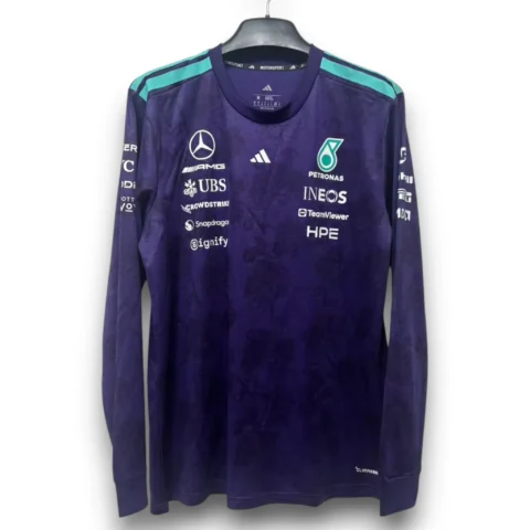 Camiseta Mercedes - AMG Petronas F1 26 Purple Manga Larga