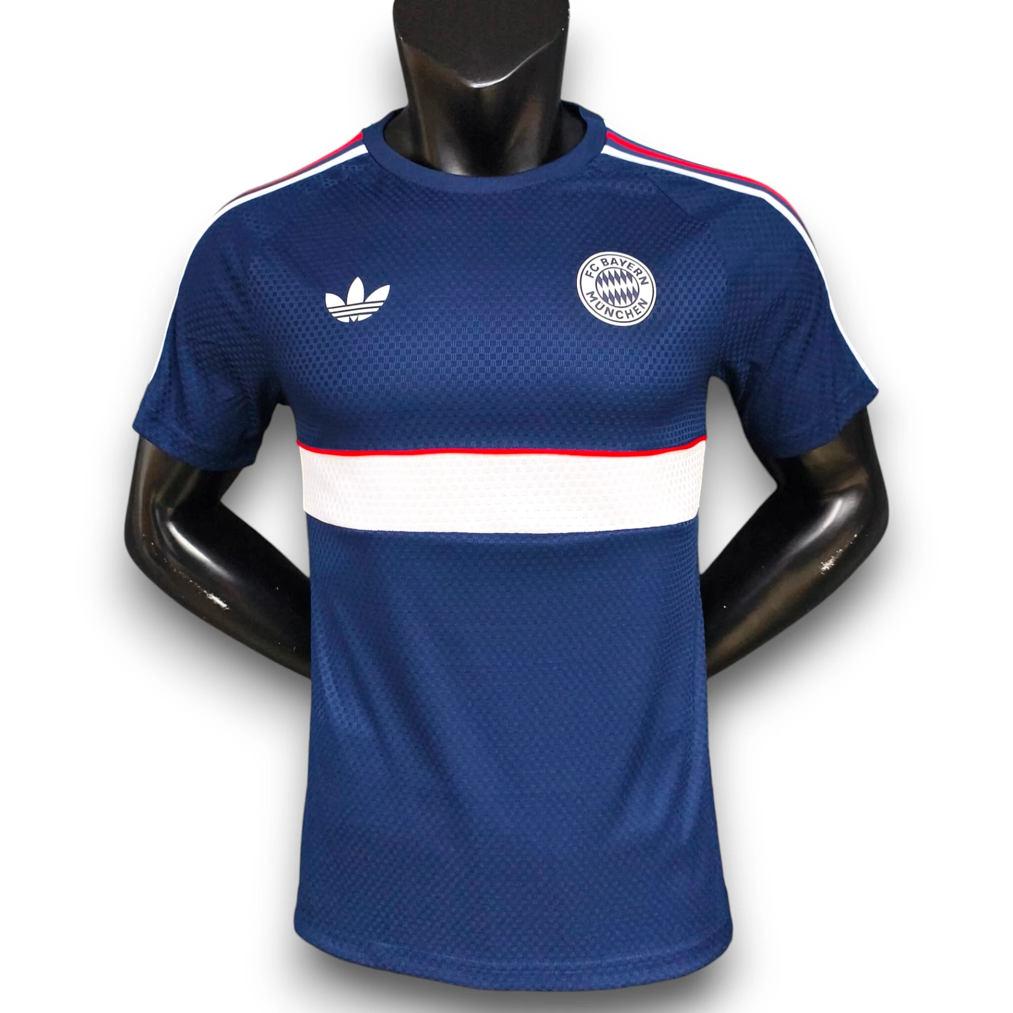 Camiseta Bayer Munich 26-27 Blue Originals Retro - Pro Player