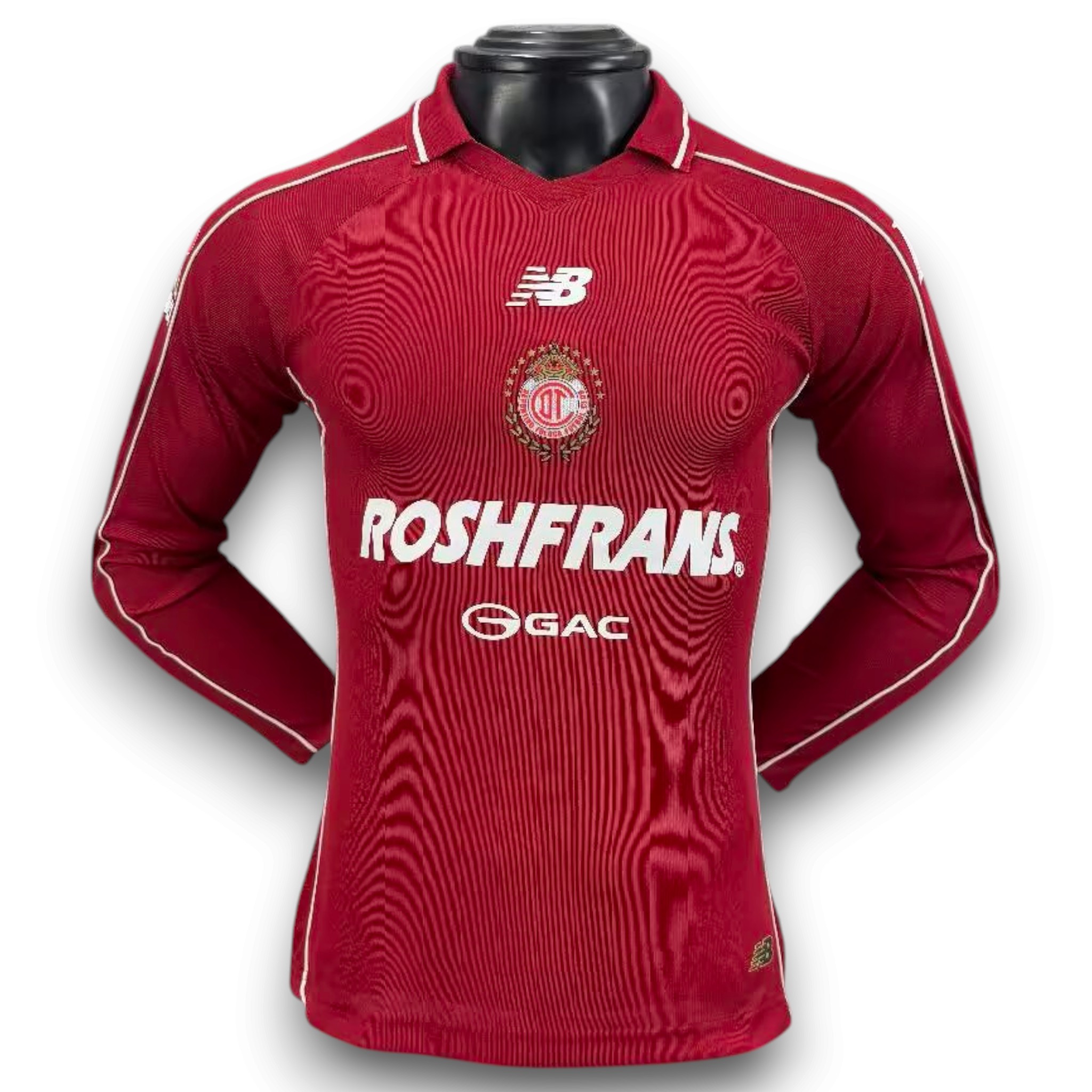 Camiseta Toluca 26-27 Visitante Manga Larga - Version Pro Player (copia)