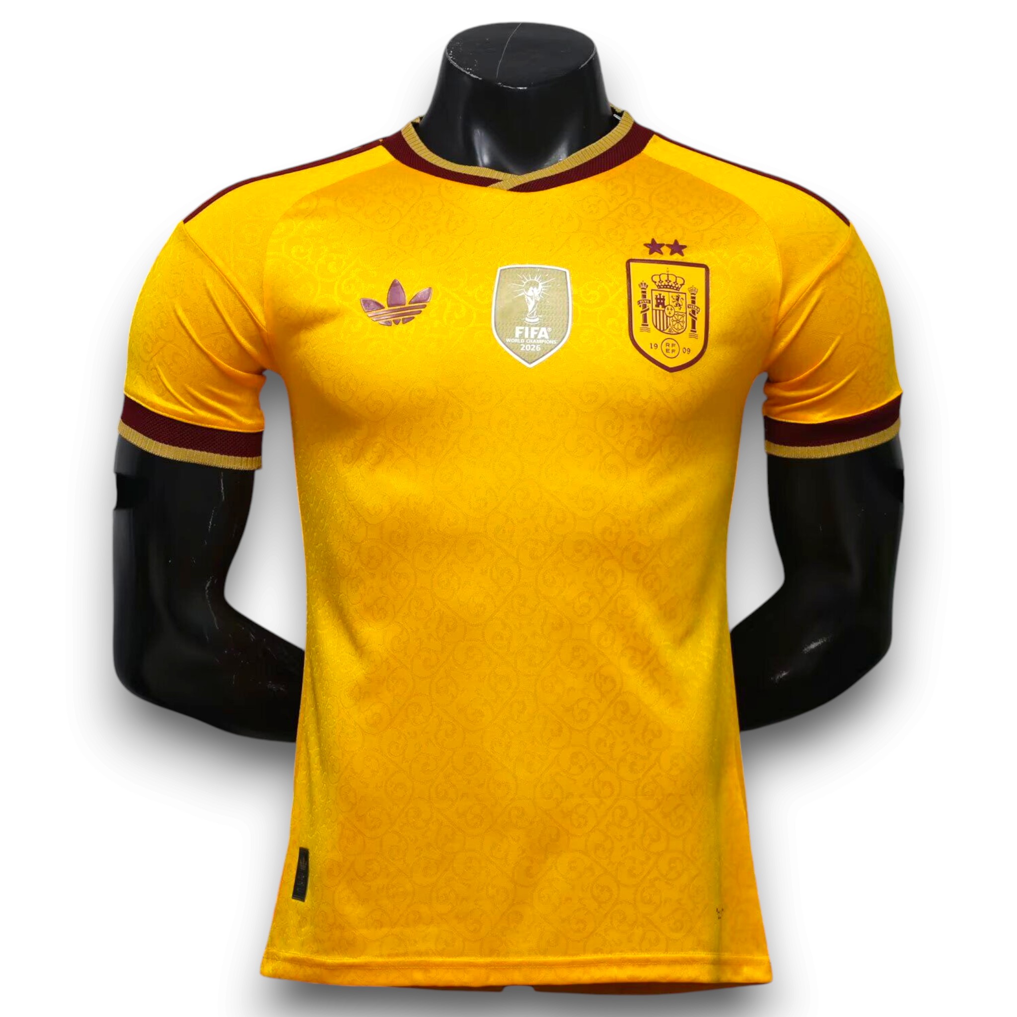 Camiseta España 26-27 Edición Especial Golden Dos Estrellas- Versión Pro Player