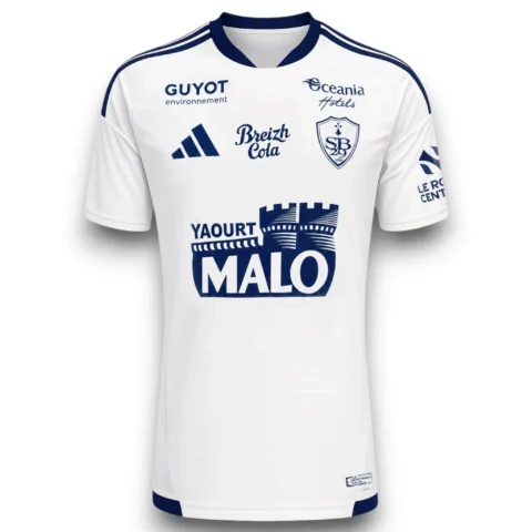 Camiseta Stade Brestois 26-27 Segunda