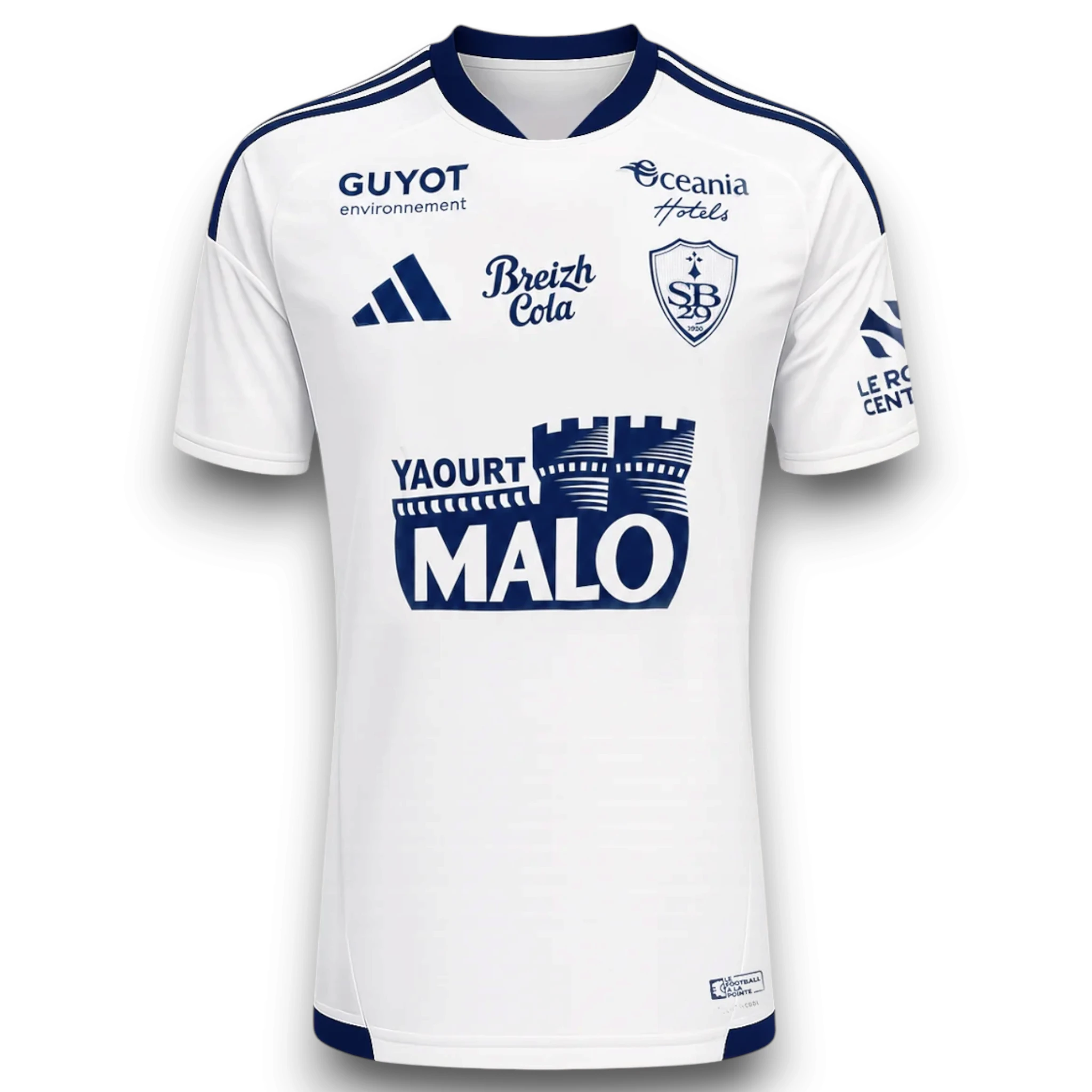 Camiseta Stade Brestois 26-27 Segunda