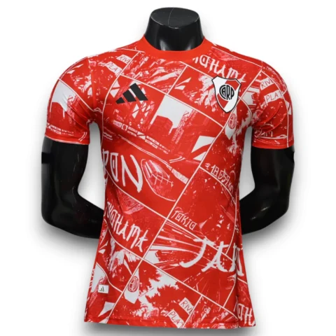 Camiseta River Plate 26-27 Local Prepartido - Version Pro Player