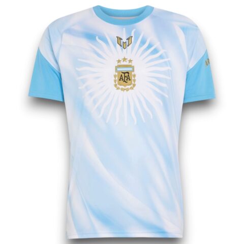 Camiseta Argentina Prepartido Edición Especial Messi