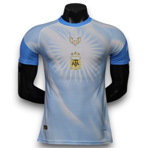 Camiseta Argentina Prepartido Edición Especial Messi - Version Pro Player